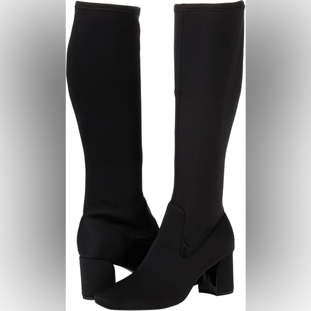 Donald Pliner Cassidy Black Women's Stretch Knee-High Boots